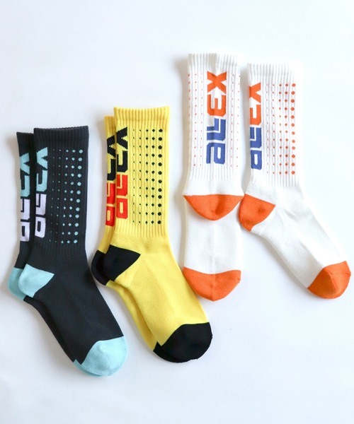 AlexanderLeeChang（アレキサンダーリーチャン）の「ELECT SOCKS AC-052203（ソックス/靴下・メンズ・イエロー/ブラック/ホワイト・ONE SIZE）」の10枚目の写真