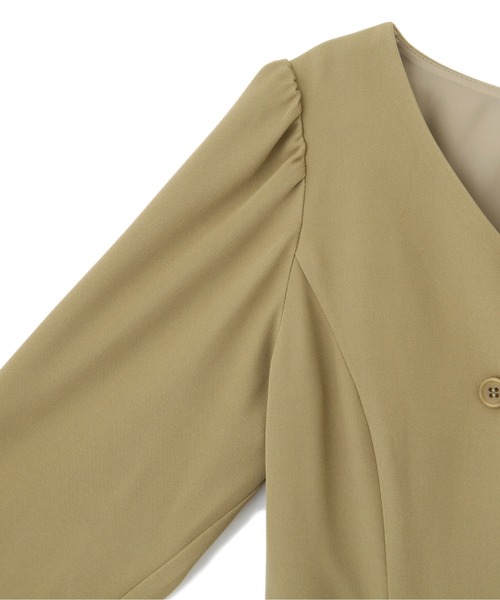 PROPORTION BODY DRESSING(プロポーションボディドレッシング)の「Vネックマーメイドワンピース / 1212140205(ワンピース・レディース・グレー/ピンク/グリーン系その他・SMALL/MEDIUM)」の15枚目の写真