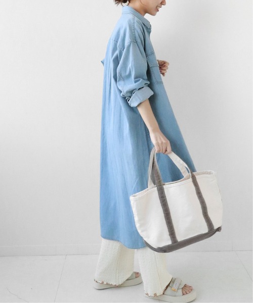 JOURNAL STANDARD relume（ジャーナルスタンダード　レリューム）の「ダンガリーシャツワンピース◆（シャツワンピース・レディース・ブルー/ネイビー・FREE）」の22枚目の写真