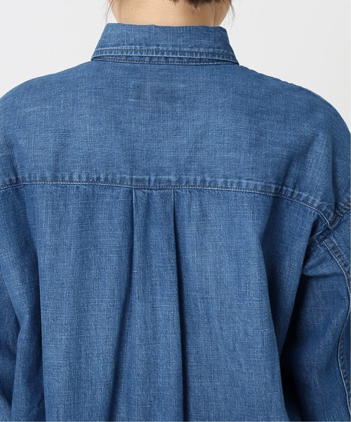 JOURNAL STANDARD relume（ジャーナルスタンダード　レリューム）の「ダンガリーシャツワンピース◆（シャツワンピース・レディース・ブルー/ネイビー・FREE）」の16枚目の写真