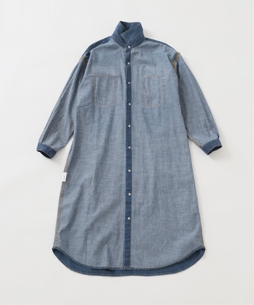 JOURNAL STANDARD relume（ジャーナルスタンダード　レリューム）の「ダンガリーシャツワンピース◆（シャツワンピース・レディース・ブルー/ネイビー・FREE）」の11枚目の写真