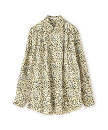 SOULEIADO | コットンプリント レギュラーカラープルオーバーシャツ(シャツ/ブラウス)