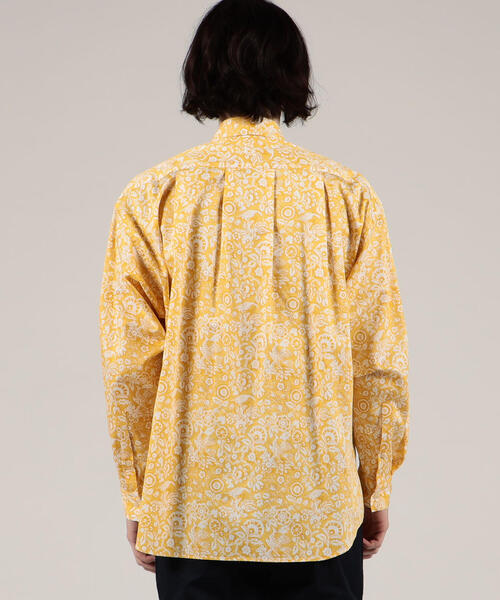 SOULEIADO（ソレイアード）の「コットンプリント レギュラーカラープルオーバーシャツ（シャツ/ブラウス・メンズ・ブラック系その他/ベージュ系その他/イエロー系その他2・FREE）」の15枚目の写真