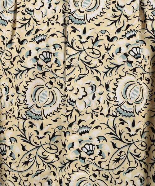 SOULEIADO（ソレイアード）の「コットンプリント レギュラーカラープルオーバーシャツ（シャツ/ブラウス・メンズ・ブラック系その他/ベージュ系その他/イエロー系その他2・FREE）」の10枚目の写真