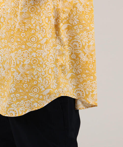 SOULEIADO（ソレイアード）の「コットンプリント レギュラーカラープルオーバーシャツ（シャツ/ブラウス・メンズ・ブラック系その他/ベージュ系その他/イエロー系その他2・FREE）」の21枚目の写真