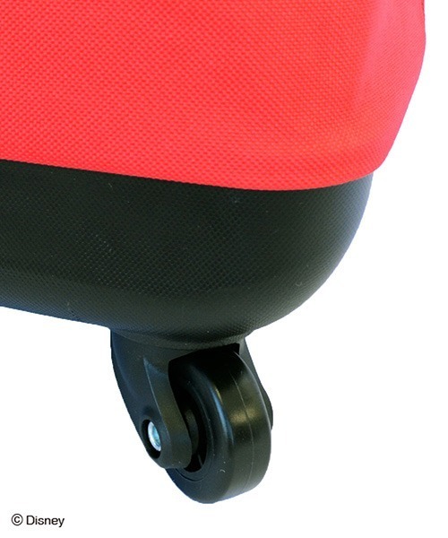 entre square（アントレスクエアー）の「Disney Collection/キャリーバック ミッキーマウス（スーツケース/キャリーバッグ・レディース・レッド・ONE SIZE）」の2枚目の写真