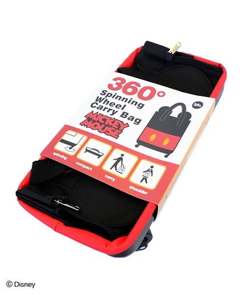 entre square（アントレスクエアー）の「Disney Collection/キャリーバック ミッキーマウス（スーツケース/キャリーバッグ・レディース・レッド・ONE SIZE）」の7枚目の写真
