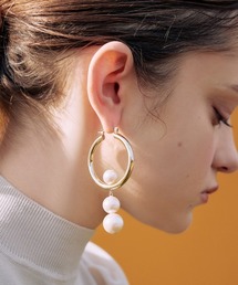 eimy istoire（エイミーイストワール）の「パールリボンピアス