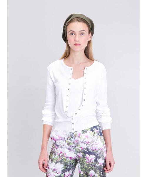agnes b.】アニエスベー J155 CARDIGAN ニットカーディガン