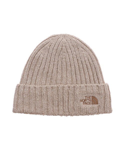 THE NORTH FACE(ザノースフェイス)の「THE NORTH FACE Comfortive Beanie NN02282(ニットキャップ/ビーニー・メンズ・ブラック/ベージュ・FREE)」の2枚目の写真