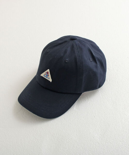 GEVACO（ゲバコ）の「【GEVACO/ゲバコ】ヘリンボン ローキャップ（キャップ・メンズ・ベージュ/ネイビー/オリーブ/ブルー・FREE）」の4枚目の写真