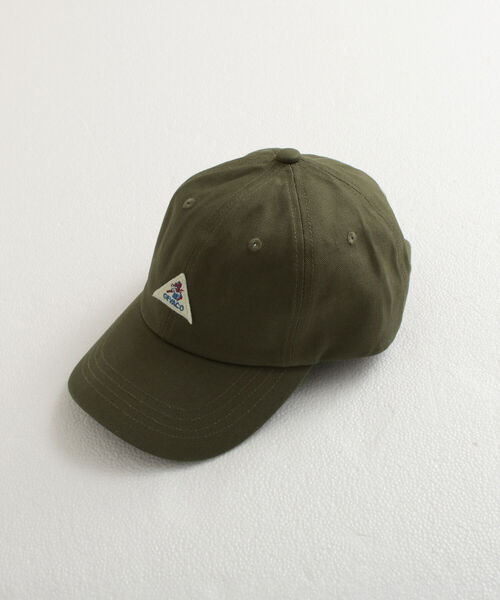 GEVACO（ゲバコ）の「【GEVACO/ゲバコ】ヘリンボン ローキャップ（キャップ・メンズ・ベージュ/ネイビー/オリーブ/ブルー・FREE）」の3枚目の写真