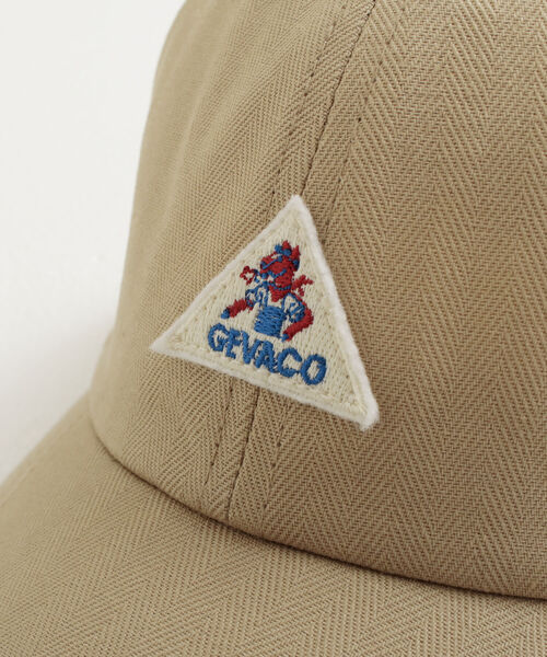 GEVACO（ゲバコ）の「【GEVACO/ゲバコ】ヘリンボン ローキャップ（キャップ・メンズ・ベージュ/ネイビー/オリーブ/ブルー・FREE）」の15枚目の写真