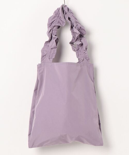 Te chichi（テチチ）の「フリルハンドルダブルトートバッグ(小)（ハンドバッグ・レディース・パープル/ブラック/ベージュ系その他・ﾌﾘ-）」の9枚目の写真
