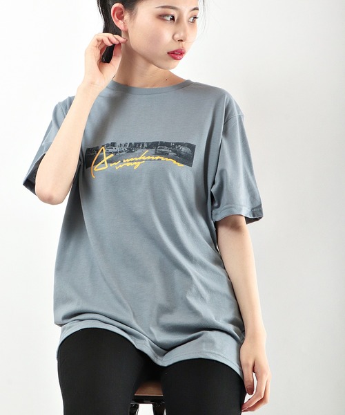 FUNALIVE(ファンアライブ)の「とろみ吸水速乾 転写フォトプリントTシャツ COOL&DRY(Tシャツ/カットソー・メンズ・ホワイト/ベージュ/ネイビー/グレー/レッド/ピンク/ブルー/グリーン/ホワイト系その他/ベージュ系その他/ホワイト系その他2/ブラック・LL/M/L)」の10枚目の写真