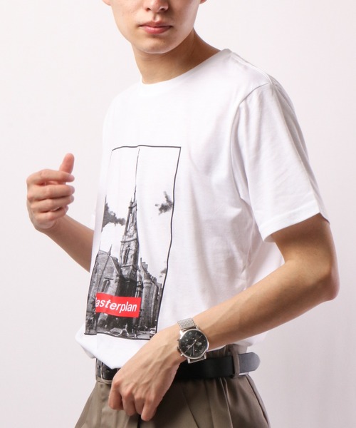 FUNALIVE(ファンアライブ)の「とろみ吸水速乾 転写フォトプリントTシャツ COOL&DRY(Tシャツ/カットソー・メンズ・ホワイト/ベージュ/ネイビー/グレー/レッド/ピンク/ブルー/グリーン/ホワイト系その他/ベージュ系その他/ホワイト系その他2/ブラック・LL/M/L)」の14枚目の写真