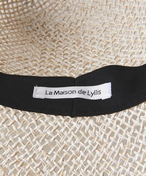 La Maison de Lyllis(メゾンドリリス)の「【別注】<La maison de Lyllis>BRAN ハット ∴(ハット・レディース・ホワイト・FREE)」の5枚目の写真
