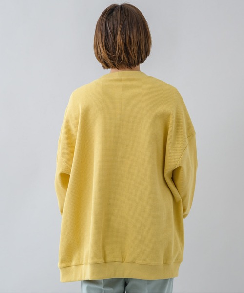 KATHARINE ROSS(キャサリンロス)の「【KATHARINE ROSS】ワッフルオーバーカーディガン(カーディガン/ボレロ・レディース・イエロー/チャコールグレー/アイボリー・MEDIUM)」の19枚目の写真
