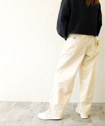 Lee | Lee/リー　ロゴ入り  デニム＆コットンリネン リラックスペインターパンツ(デニムパンツ)
