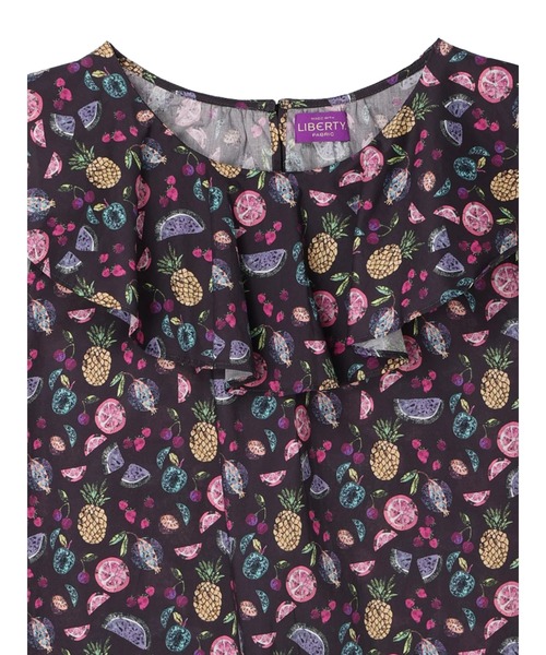 Sugar spoon(シュガースプーン)の「■SS LIBERTYptピエトラデュラ ブラウス(シャツ/ブラウス・レディース・ブラック/グリーン・FREE)」の13枚目の写真