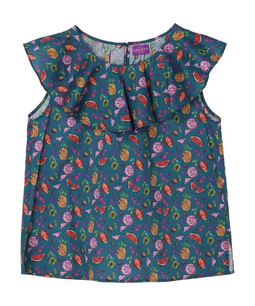 Sugar spoon(シュガースプーン)の「■SS LIBERTYptピエトラデュラ ブラウス(シャツ/ブラウス・レディース・ブラック/グリーン・FREE)」の21枚目の写真