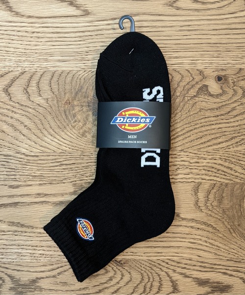 Dickies（ディッキーズ）の「Dickies/ディッキーズ　Q.3PACKS  SOCKS（ソックス/靴下・メンズ・ブラック/ホワイト系その他・FREE/MEDIUM）」の2枚目の写真