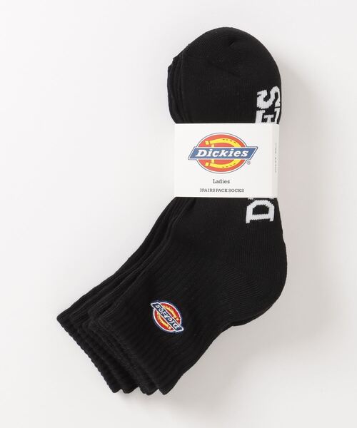 Dickies（ディッキーズ）の「Dickies/ディッキーズ　Q.3PACKS  SOCKS（ソックス/靴下・メンズ・ブラック/ホワイト系その他・FREE/MEDIUM）」の3枚目の写真