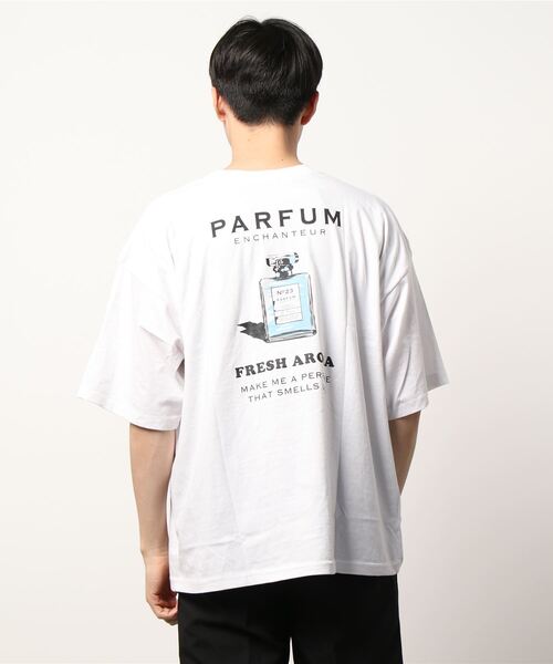 STYLEBLOCK（スタイルブロック）の「半袖プリントBIGTシャツ（Tシャツ/カットソー・メンズ・ホワイト/ブラック/ベージュ/パープル/ネイビー/ピンク/ホワイト系その他/ブラック系その他/ベージュ系その他/ピンク系その他/チャコール/ホワイト系その他2/ホワイト系その他3/ホワイト系その他4/ホワイト系その他5/ブラック系その他3/ブラック系その他2・LL/M/L）」の22枚目の写真