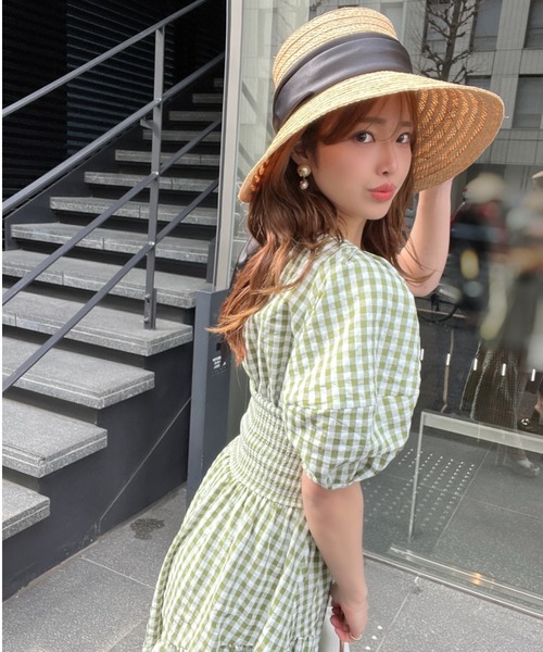 EIMY ISTOIRE（エイミーイストワール）の「ギンガムチェックフレア