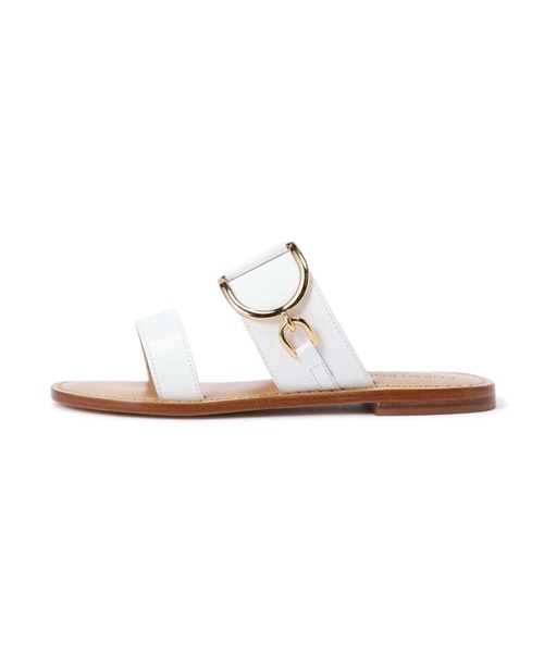 CORSO ROMA ビット付フラットサンダル