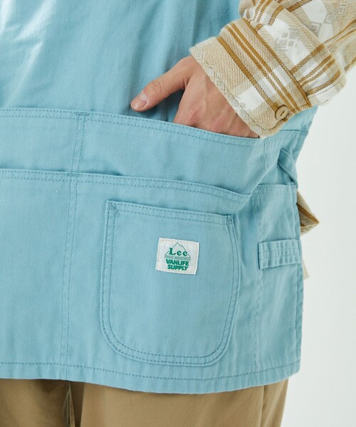 Lee(リー)の「Lee×VANLIFE SUPPLY BY FREAK'S STORE/リー×ヴァンライフサプライ バイ フリークスストア 別注 FIELD APRON(エプロン・メンズ・ネイビー/サックスブルー/イエロー・ONE SIZE)」の12枚目の写真