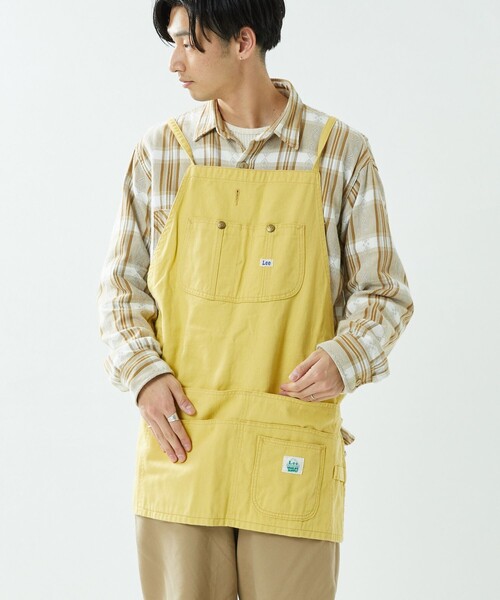 Lee(リー)の「Lee×VANLIFE SUPPLY BY FREAK'S STORE/リー×ヴァンライフサプライ バイ フリークスストア 別注 FIELD APRON(エプロン・メンズ・ネイビー/サックスブルー/イエロー・ONE SIZE)」の8枚目の写真