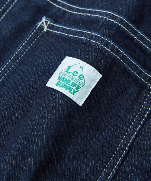 Lee(リー)の「Lee×VANLIFE SUPPLY BY FREAK'S STORE/リー×ヴァンライフサプライ バイ フリークスストア 別注 FIELD APRON(エプロン・メンズ・ネイビー/サックスブルー/イエロー・ONE SIZE)」の17枚目の写真