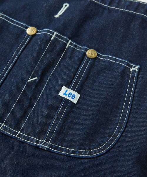 Lee(リー)の「Lee×VANLIFE SUPPLY BY FREAK'S STORE/リー×ヴァンライフサプライ バイ フリークスストア 別注 FIELD APRON(エプロン・メンズ・ネイビー/サックスブルー/イエロー・ONE SIZE)」の13枚目の写真