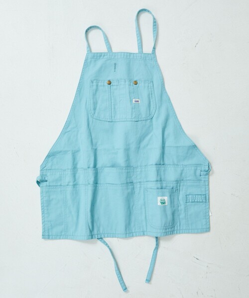 Lee(リー)の「Lee×VANLIFE SUPPLY BY FREAK'S STORE/リー×ヴァンライフサプライ バイ フリークスストア 別注 FIELD APRON(エプロン・メンズ・ネイビー/サックスブルー/イエロー・ONE SIZE)」の5枚目の写真
