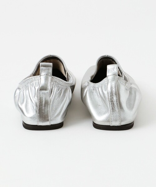 LOVELESS（ラブレス）の「【DUBIE】WOMEN シューズ Soft napa leather 18AW2013 Tecno Flat（スリッポン・レディース・シルバー系その他/シルバー・38/39/36/37）」の5枚目の写真