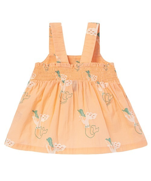 moimoln（モイモルン）の「【2点セット】マーメイド柄ノースリトップ&パンツ（Tシャツ/カットソー・キッズ・オレンジ・90cm/110cm/100cm/80ｃｍ）」の3枚目の写真