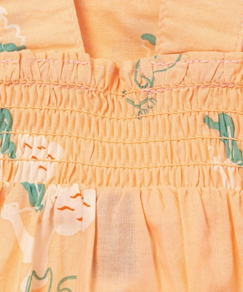 moimoln（モイモルン）の「【2点セット】マーメイド柄ノースリトップ&パンツ（Tシャツ/カットソー・キッズ・オレンジ・90cm/110cm/100cm/80ｃｍ）」の9枚目の写真