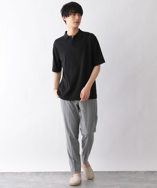 GLOBAL WORK(グローバルワーク)の「爽快リネンニットポロ/269534(その他トップス・メンズ・ネイビー/ホワイト・LARGE/MEDIUM)」の19枚目の写真