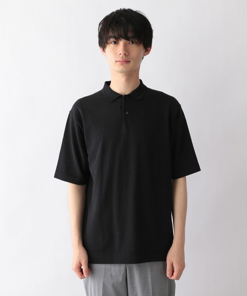 GLOBAL WORK(グローバルワーク)の「爽快リネンニットポロ/269534(その他トップス・メンズ・ネイビー/ホワイト・LARGE/MEDIUM)」の17枚目の写真