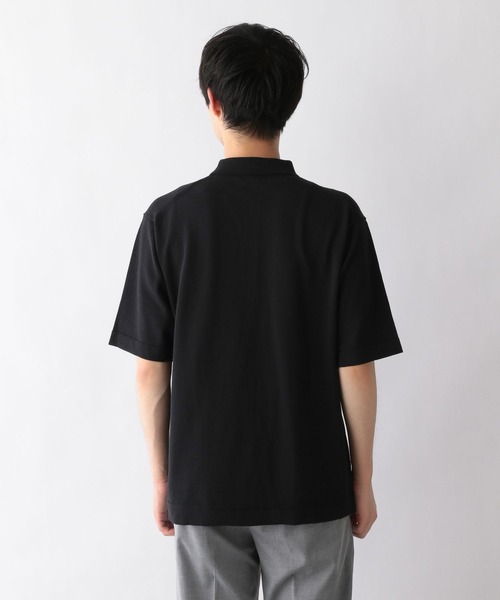 GLOBAL WORK(グローバルワーク)の「爽快リネンニットポロ/269534(その他トップス・メンズ・ネイビー/ホワイト・LARGE/MEDIUM)」の8枚目の写真