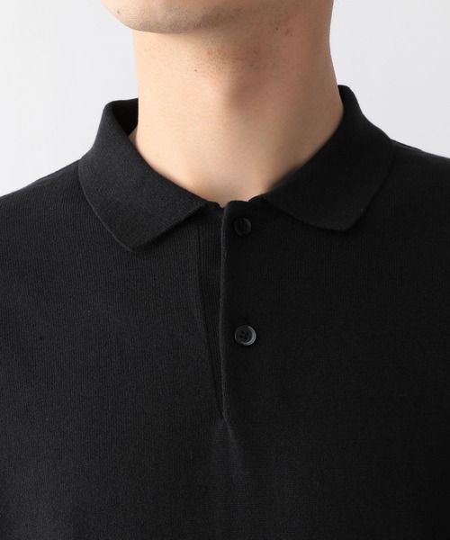 GLOBAL WORK(グローバルワーク)の「爽快リネンニットポロ/269534(その他トップス・メンズ・ネイビー/ホワイト・LARGE/MEDIUM)」の15枚目の写真