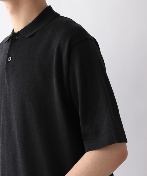 GLOBAL WORK(グローバルワーク)の「爽快リネンニットポロ/269534(その他トップス・メンズ・ネイビー/ホワイト・LARGE/MEDIUM)」の20枚目の写真