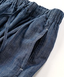24SS 45R綿麻ダンガリーのチーゴスカート（清） 24SS 45R綿麻ダンガリーのチーゴスカート（清） 24SS 45R綿麻