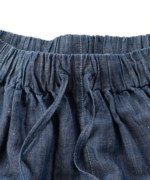 24SS 45R綿麻ダンガリーのチーゴスカート（清） 24SS 45R綿麻ダンガリーのチーゴスカート（清） 24SS 45R綿麻