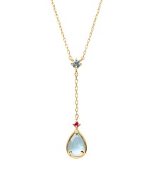 va vendome aoyama | 10イエローゴールド ヴァンフレ ブルートパーズネックレス(ネックレス)