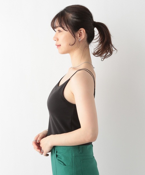 RAGEBLUE（レイジブルー）の「カップ付き/バックオープンキャミソール（キャミソール・レディース・ホワイト/ブラック/ピンク/キャメル/オフホワイト・FREE）」の22枚目の写真