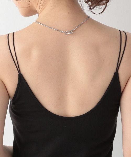 RAGEBLUE（レイジブルー）の「カップ付き/バックオープンキャミソール（キャミソール・レディース・ホワイト/ブラック/ピンク/キャメル/オフホワイト・FREE）」の20枚目の写真