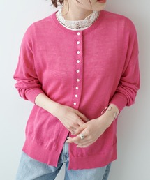 PUAL CE CIN | フランダースリネンカーディガン(カーディガン/ボレロ)