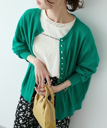 PUAL CE CIN | フランダースリネンカーディガン(カーディガン/ボレロ)